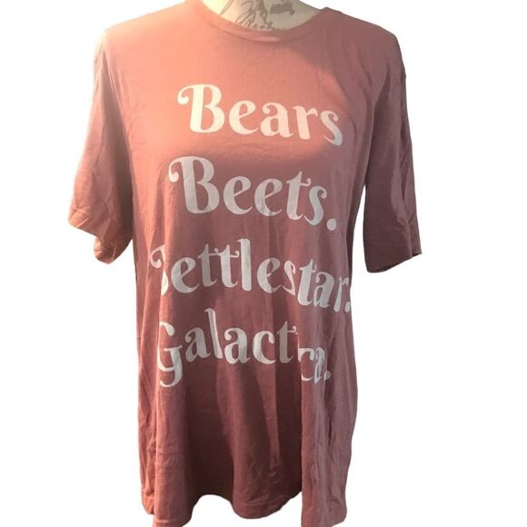 Canvas Mauve T-Shirt Women's Size XL - Picture 2 of 11